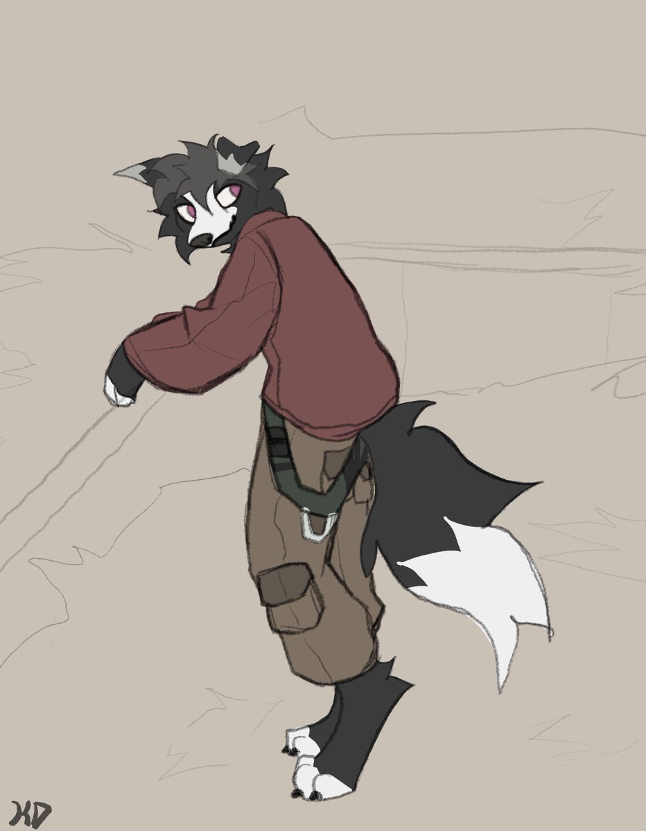 Earth toned dog tweet media