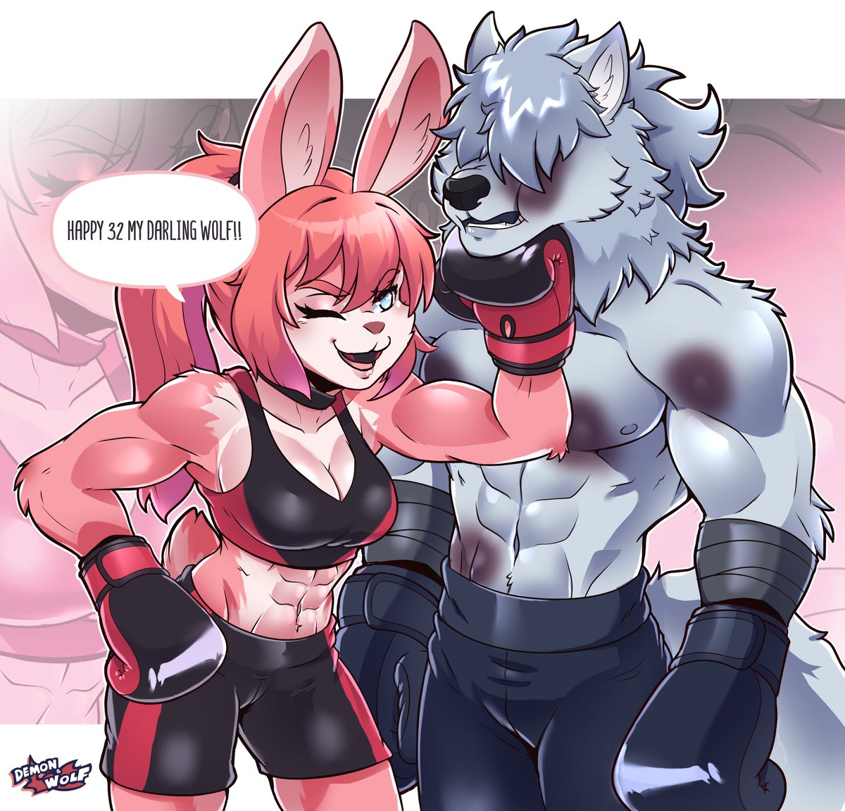 Demon & Wolf / COMMIS OPEN! tweet media