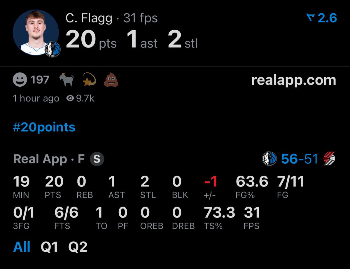 Real App tweet media