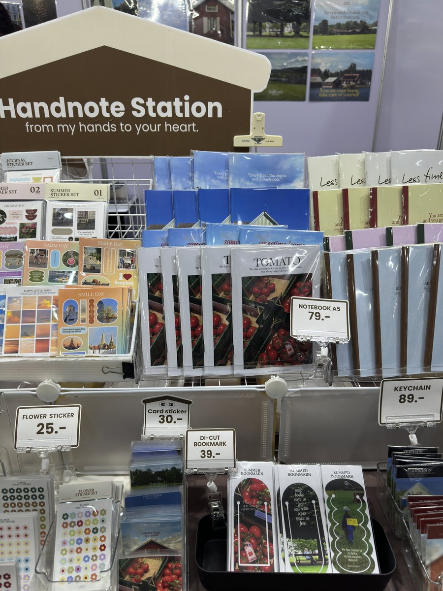 Handnote Station : งานหนังสือบูธ H23 📚 tweet media