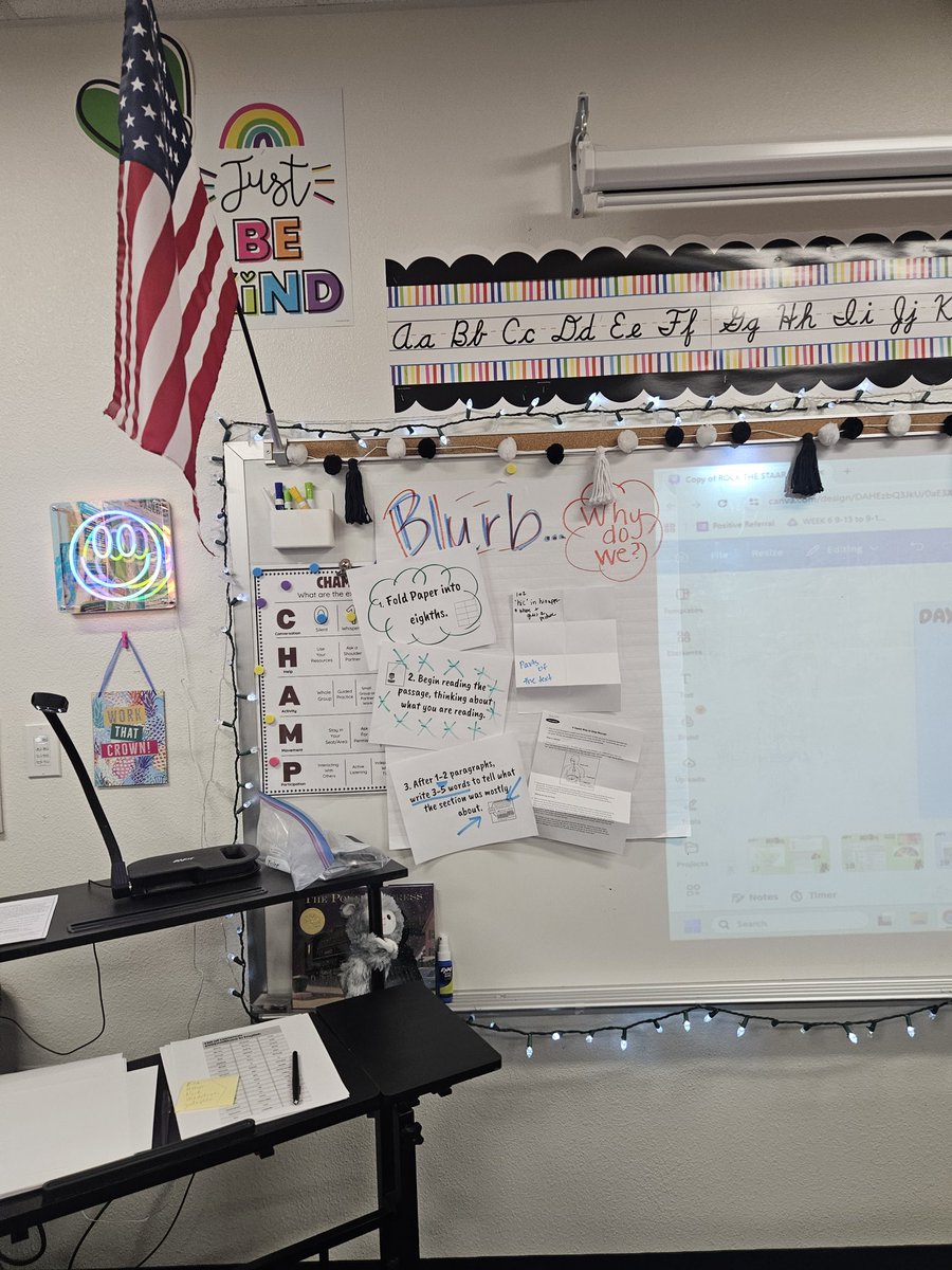 SSralonso's tweet photo. "Blurbing" is catching on like wildfire in @PrincetonISD. 🔥 #annotations #activereading #synthesize https://t.co/RZWUshXyjY
