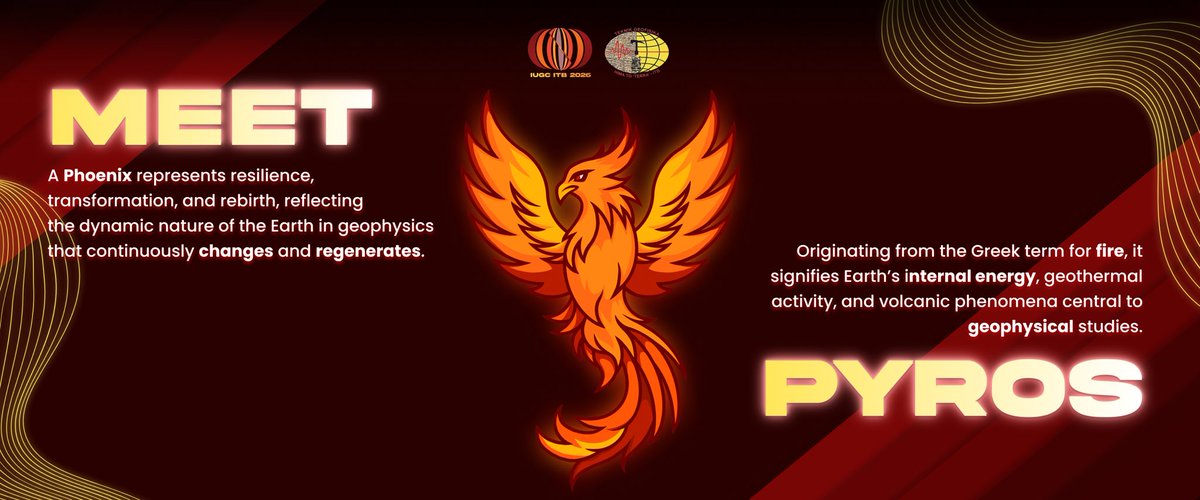 Meet the official mascot of IUGC ITB 2026. 🔥🪽

PYROS has arrived.

A phoenix that represents resilience, transformation, and rebirth.

#IUGC2026