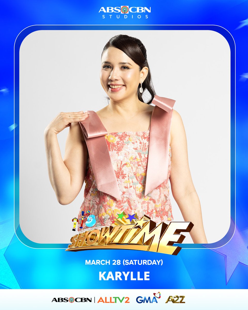 Madlang People! It's time to celebrate her K-arawan! Abangan ang regalong performance this Saturday from our OPM Showbiz Royalty, #Karylle sa #ItsShowtime!

#ShowtimeRegion9Nice