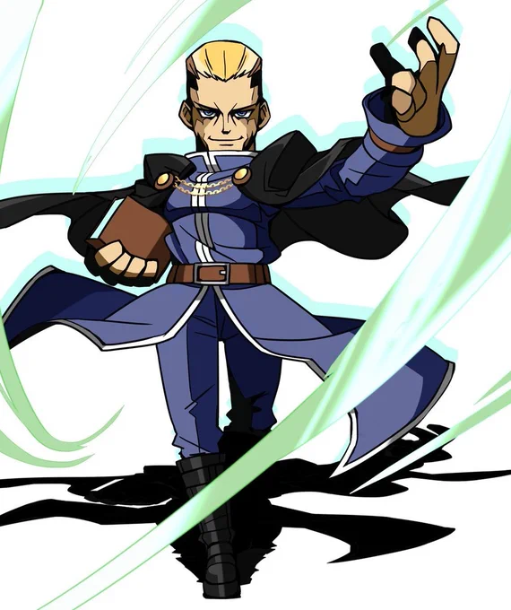 #格ゲーキャラ描こうぜ 一番好きなラスボス こっちは基本デフォルメ気味ですね。