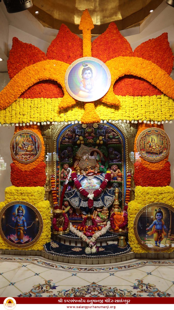 Shri Hanuman Temple - Salangpur tweet media