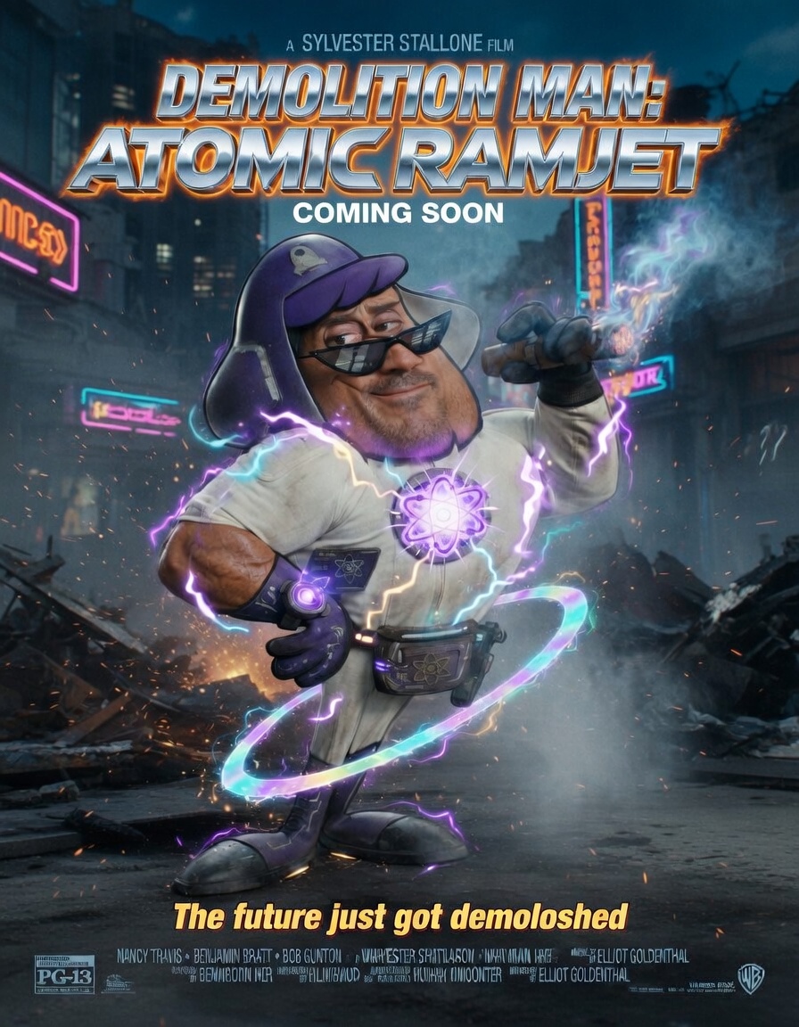 atomicramjet's tweet photo. Sly stallone as $RAMJET in demolition man series.
@TheSlyStallone  $xpr $loan $metal https://t.co/EcXEgktc7U