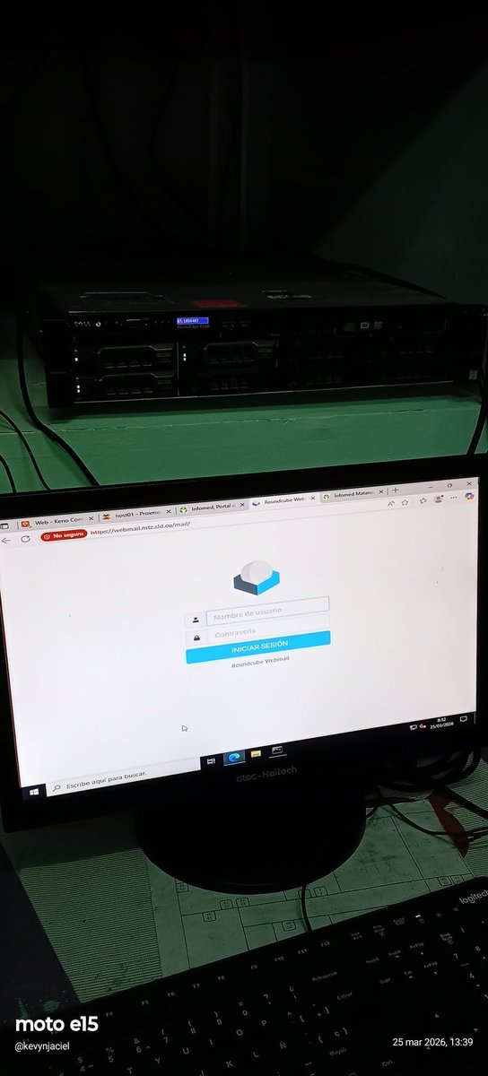 kevynjaciel's tweet photo. ✅ Soporte a las Plataformas de Redes Telematicas del Centro Provincial de Información ℹ️ de Ciencias Médicas Matanzas ⚕️.
#hometelsurl
#networking
#ServerSolution https://t.co/gBn2BdErBx