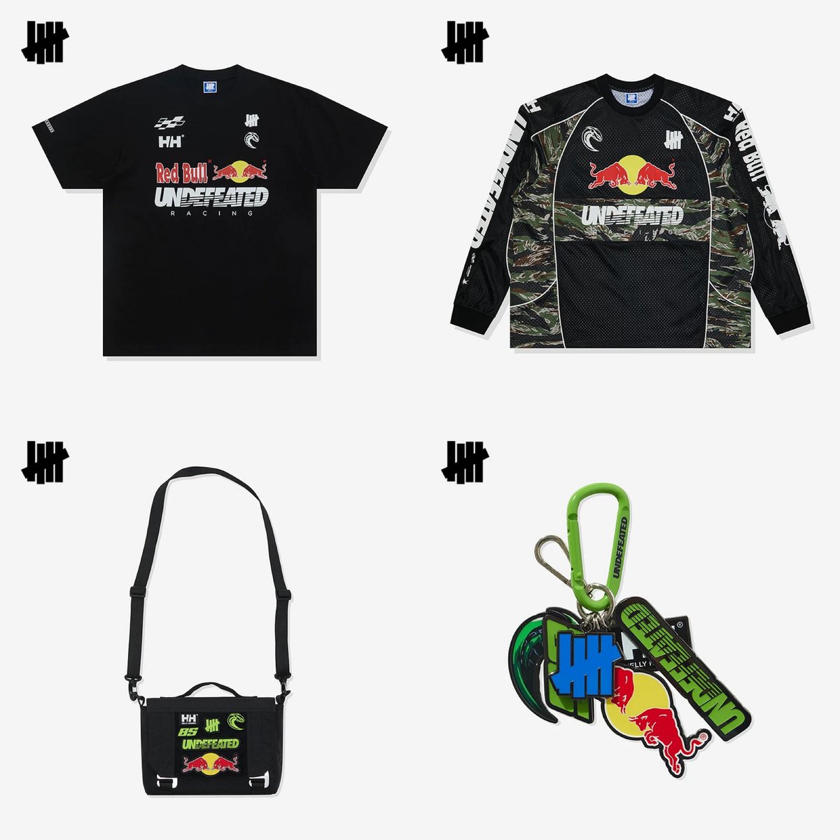Undefeated released limited edition 85 Racing YIBO collaboration