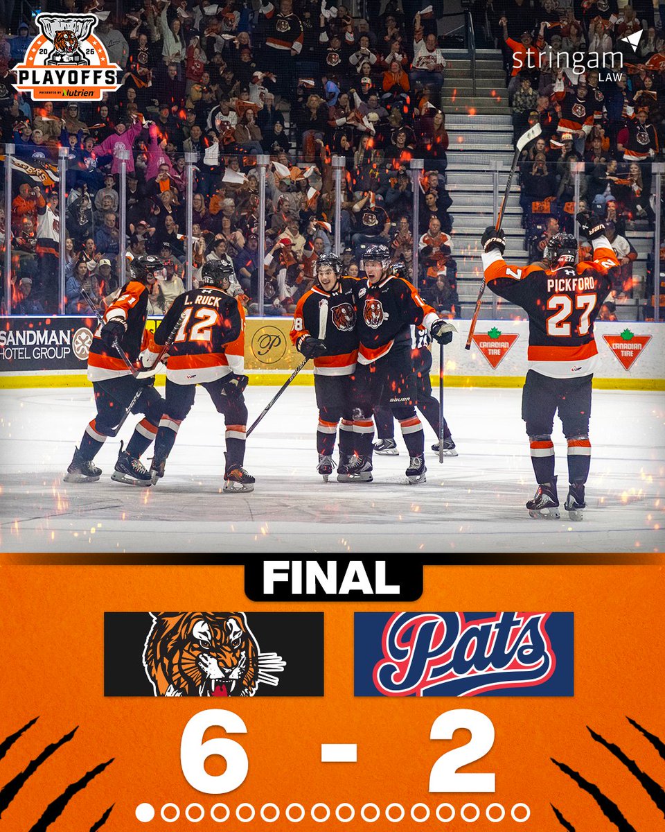 🐅 TIGERS WIN GAME ONE!!! 🐅

Tigers goals:
Woo (3) 🧢🧢🧢
Pickford
Gordon-Carroll
Bryzgalov
