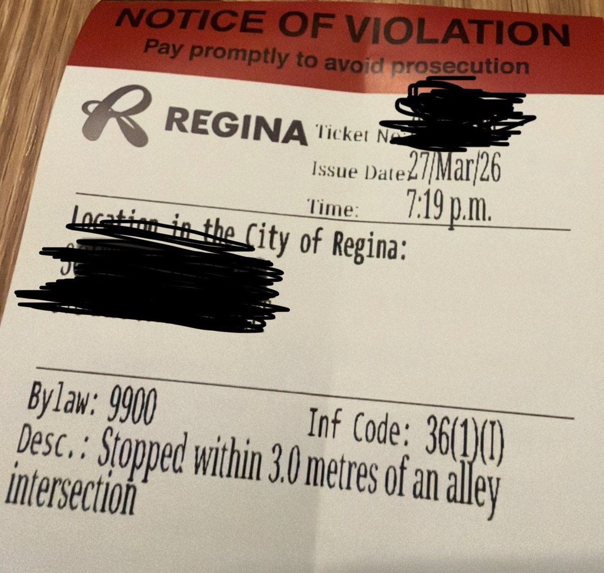 ebbsebbs27's tweet image. Shout out to the brave men and women at the @CityofRegina pounding residential area pavement at 7pm finding horrific bylaw infractions! I’m sure you walk these areas on foot every night… I’m sure it wasn’t targeted to a kids event in the area #TicketIsPaid #GetBent