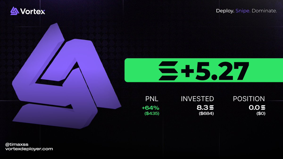 Vortex Deployer tweet media