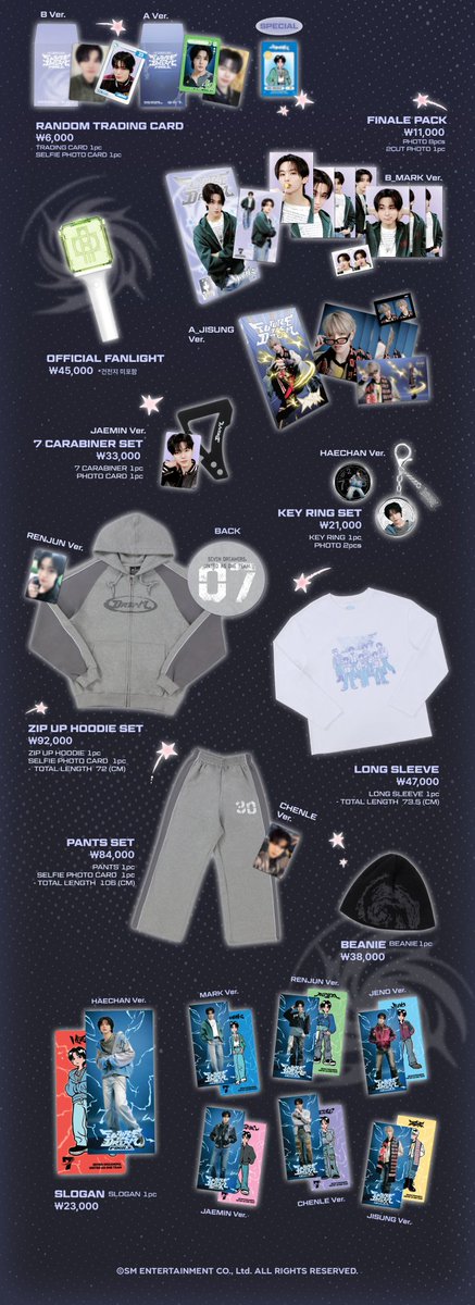 Nct dream tds 4: future the dream final MD
✅Go line &amp; wa
✅Bersih Ina 
❌Pack
❌Hnr

❗Close PO 6 April 20.00 wib❗

Random tc A/B ver
💰80k dp 55k

Final pack A/B ver
💰145k dp 115k

Character resin keyring
💰175k dp 150k

Doll keyring the future
💰245k dp 190k

 Cont—