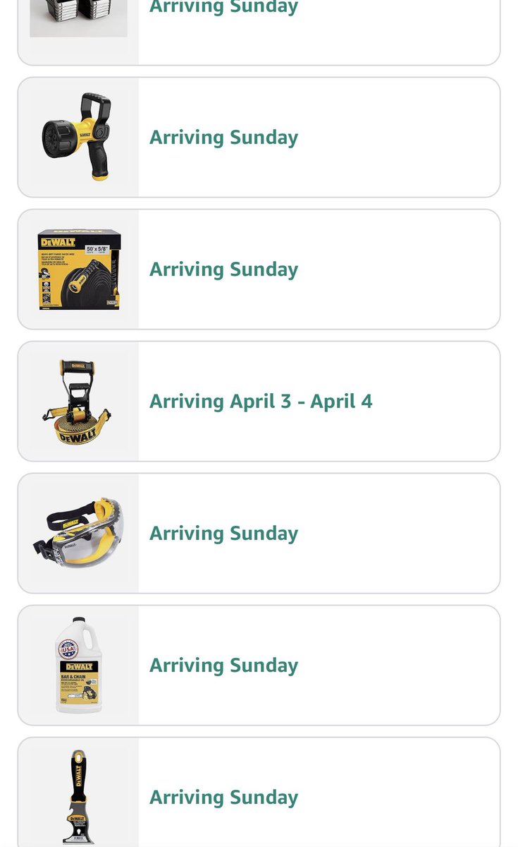 _KingPring's tweet photo. 2025: 16. Cant stop won’t stop.. purchasing @DEWALTtough https://t.co/8Xgcicfff4
