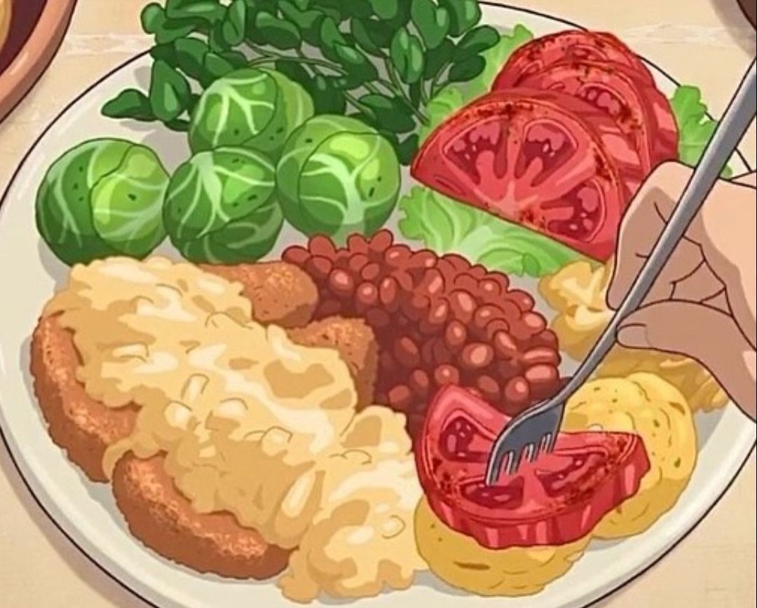thegoldenaged's tweet photo. Studio Ghibli food is on a different level 🍜 https://t.co/fl6obcD9fl