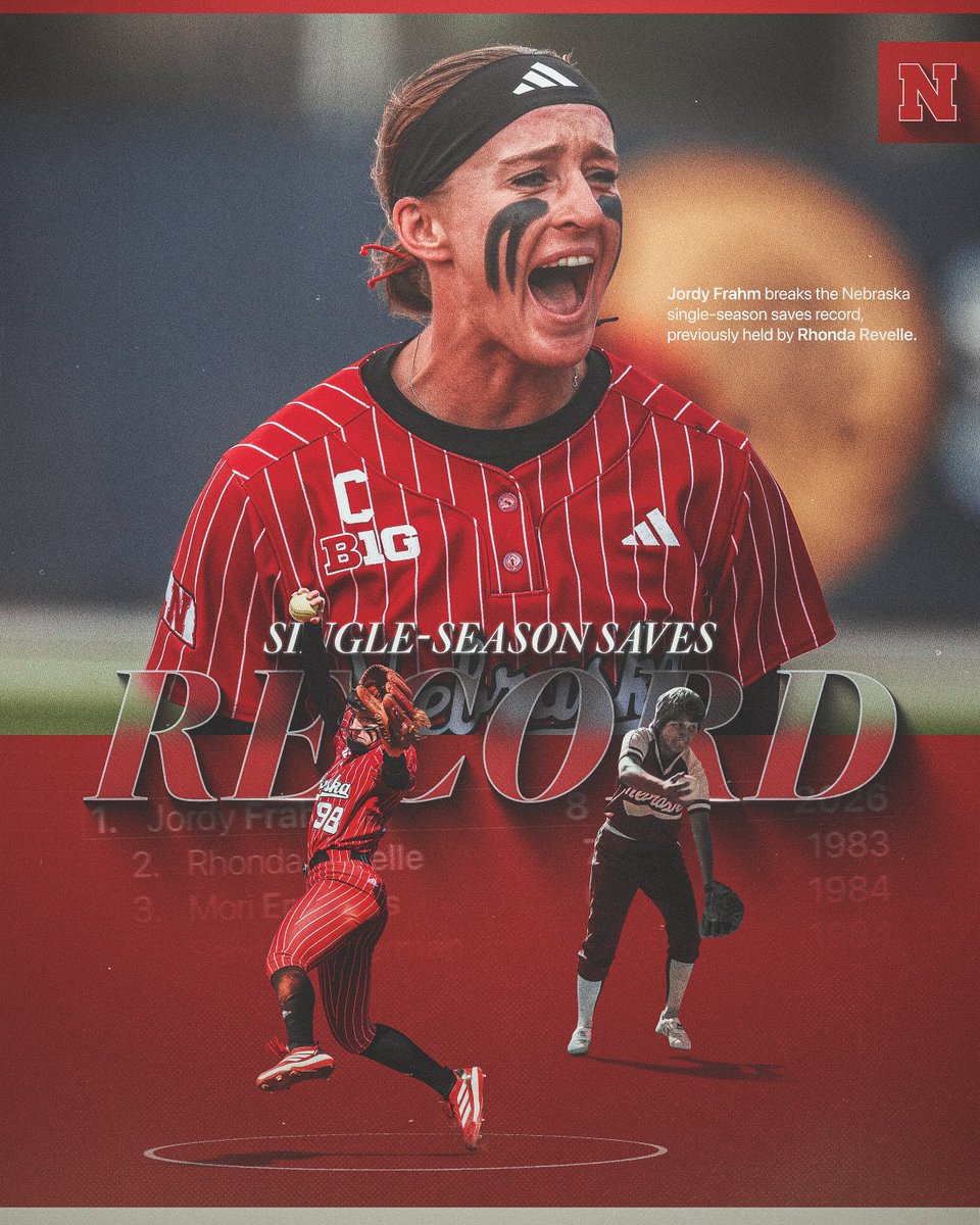 Nebraska Softball tweet media