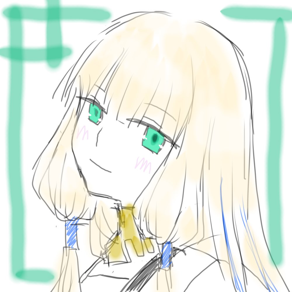 mh_i0210's tweet photo. タッチペンで描いてみた結果、指描きで慣れてるから描きづらかった https://t.co/ttSpgLlvfY