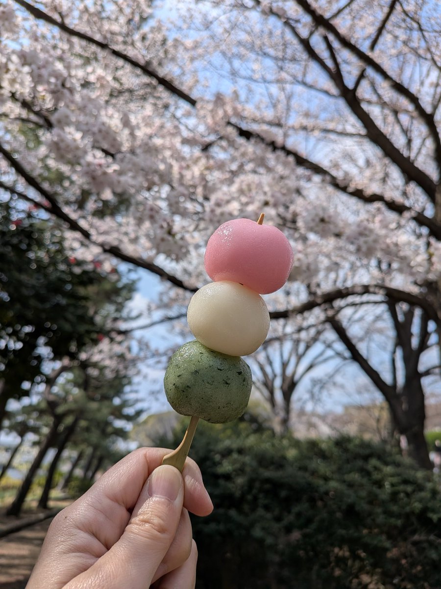 花も団子も良き！