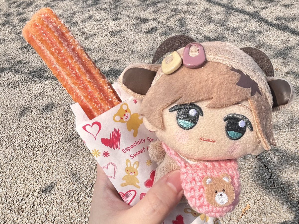 桜チュロスだって🌸✨

#えすりのぬいが見れるタグ