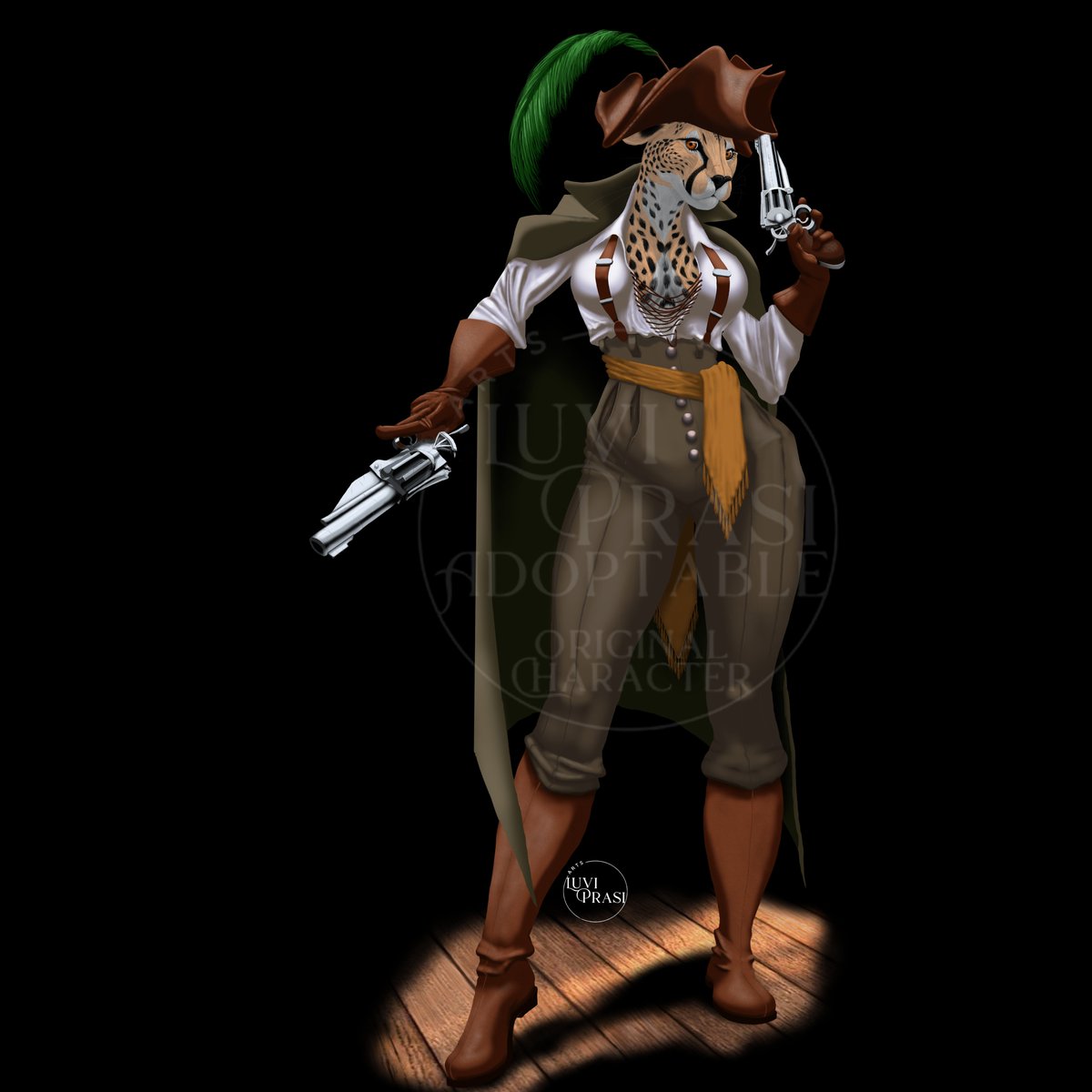 Hii! 👋
New auction: ✧ Pirate guepard adoptable ✧ 😊
ych.commishes.com/auction/show/5…

#digitalarts #drawart #guepard #chracter #chracterdesign #rpg #pirate #pirates