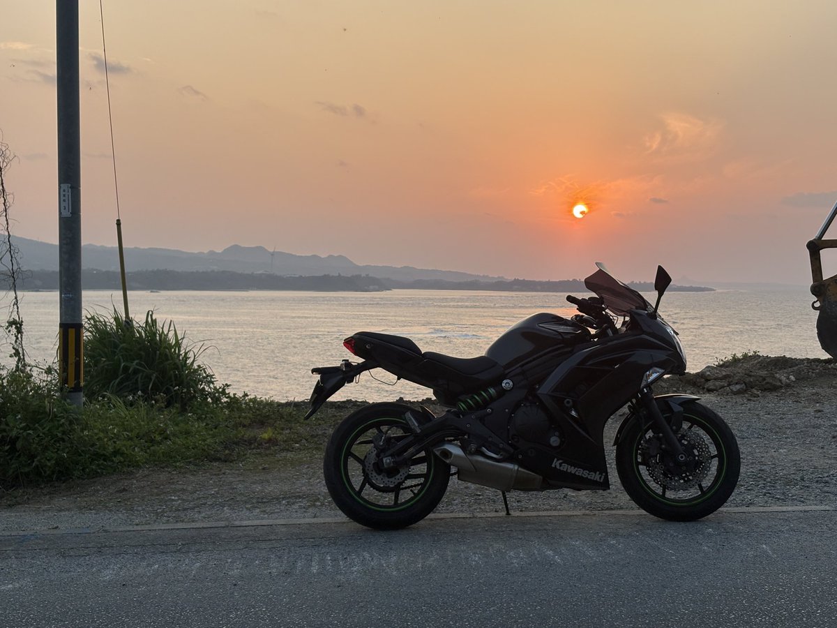 kurakura986's tweet photo. 一昨日ぐらいの写真だけど筋トレ終わって走りに行ったらちょうどよかった
#バイク乗りと繋がりたい https://t.co/JjmeenB0Hd
