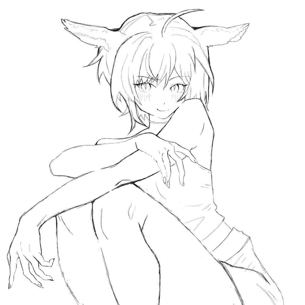 Did an art stream today! Been awhile since I've drawn and I'm posting to show progress c: