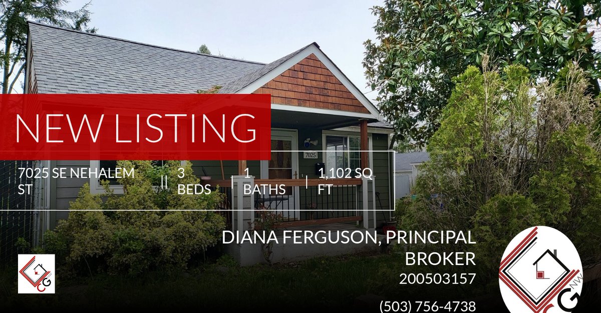 CsgNW's tweet photo. 📍 New Listing 📍 Take a look at this fantastic new property that just hit the market located at 7025 Se Nehalem St in Portland. Reach out here or at (503) 756-4738 for more information

Diana Ferguson, :Lic. WA and OR Broker, Kell... https://t.co/D57HgVQv1B https://t.co/CUzb4an43Q