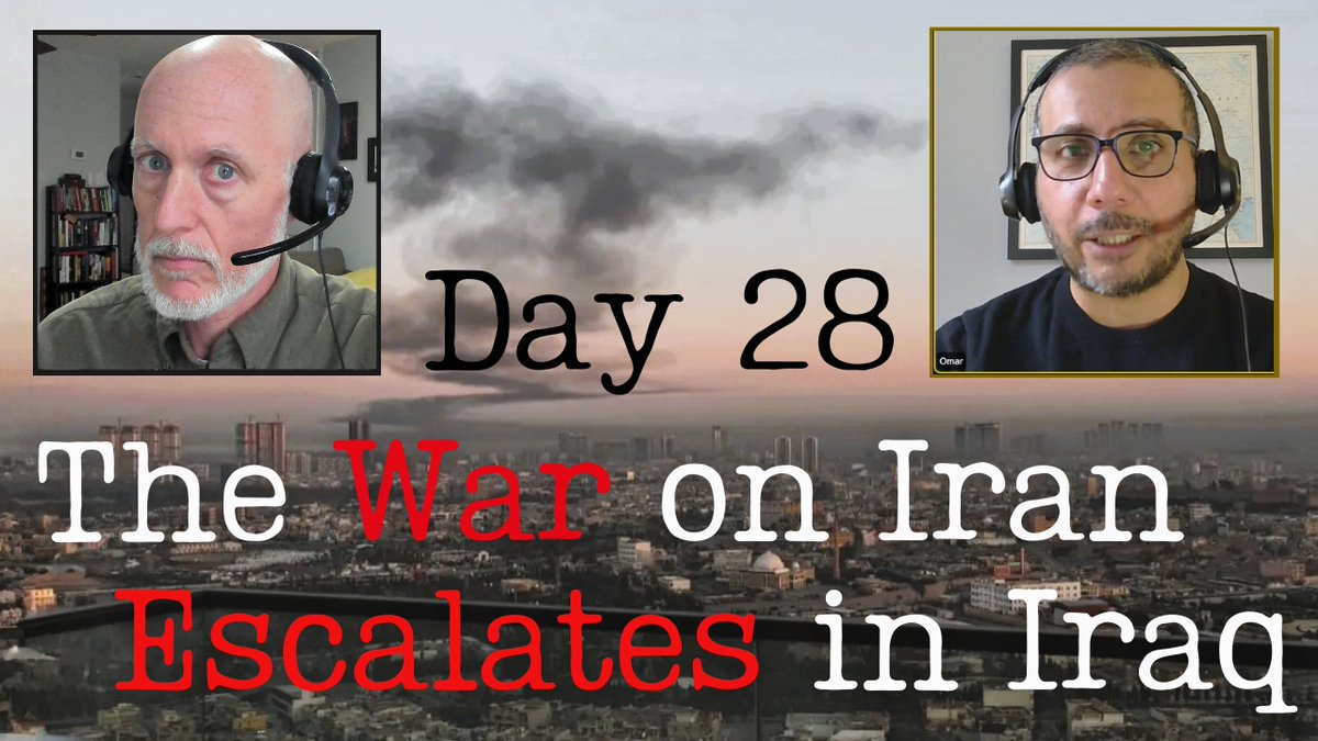 Iraq Authorizes Paramilitaries to Respond - Day 28.
Nearly 1 month in, #Iraq is being pulled toward the center of the #IranWar 

youtu.be/pl-yfP8RnDo?si…