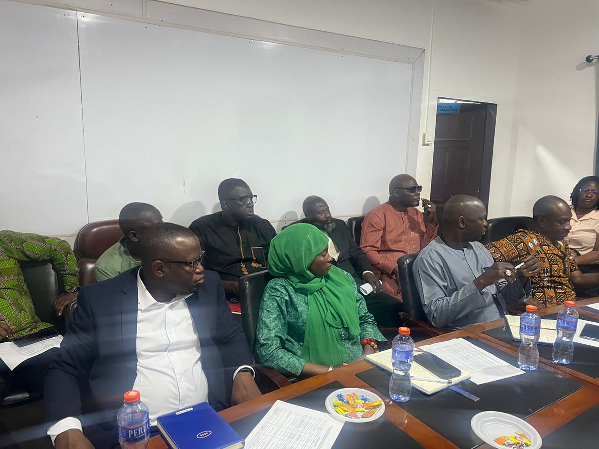 mmtlmtd's tweet photo. Metro Mass hosted a delegation from The Gambia’s Ministry of Transport, Works, and Infrastructure as they studied Ghana’s transport systems.
The team explored our operations, fleet upgrades, governance model &amp; tech innovations.

#MetroMassTransit #GambiaVisit #PublicTranspor https://t.co/pT2aPt8z9W