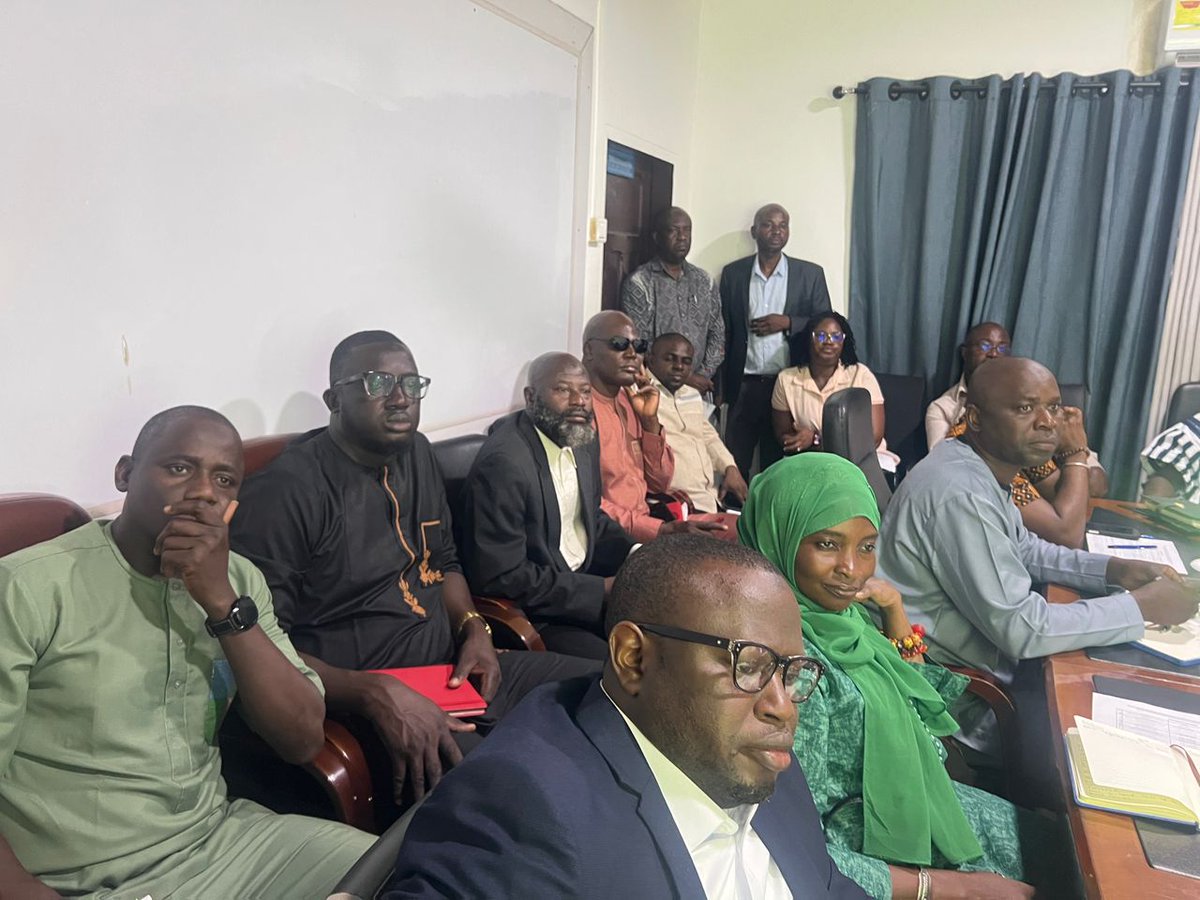 mmtlmtd's tweet photo. Metro Mass hosted a delegation from The Gambia’s Ministry of Transport, Works, and Infrastructure as they studied Ghana’s transport systems.
The team explored our operations, fleet upgrades, governance model &amp; tech innovations.

#MetroMassTransit #GambiaVisit #PublicTranspor https://t.co/pT2aPt8z9W