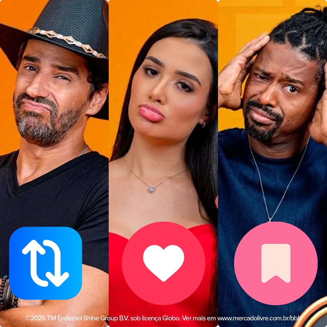 #MercadoLivreBBB26 📦 tweet media