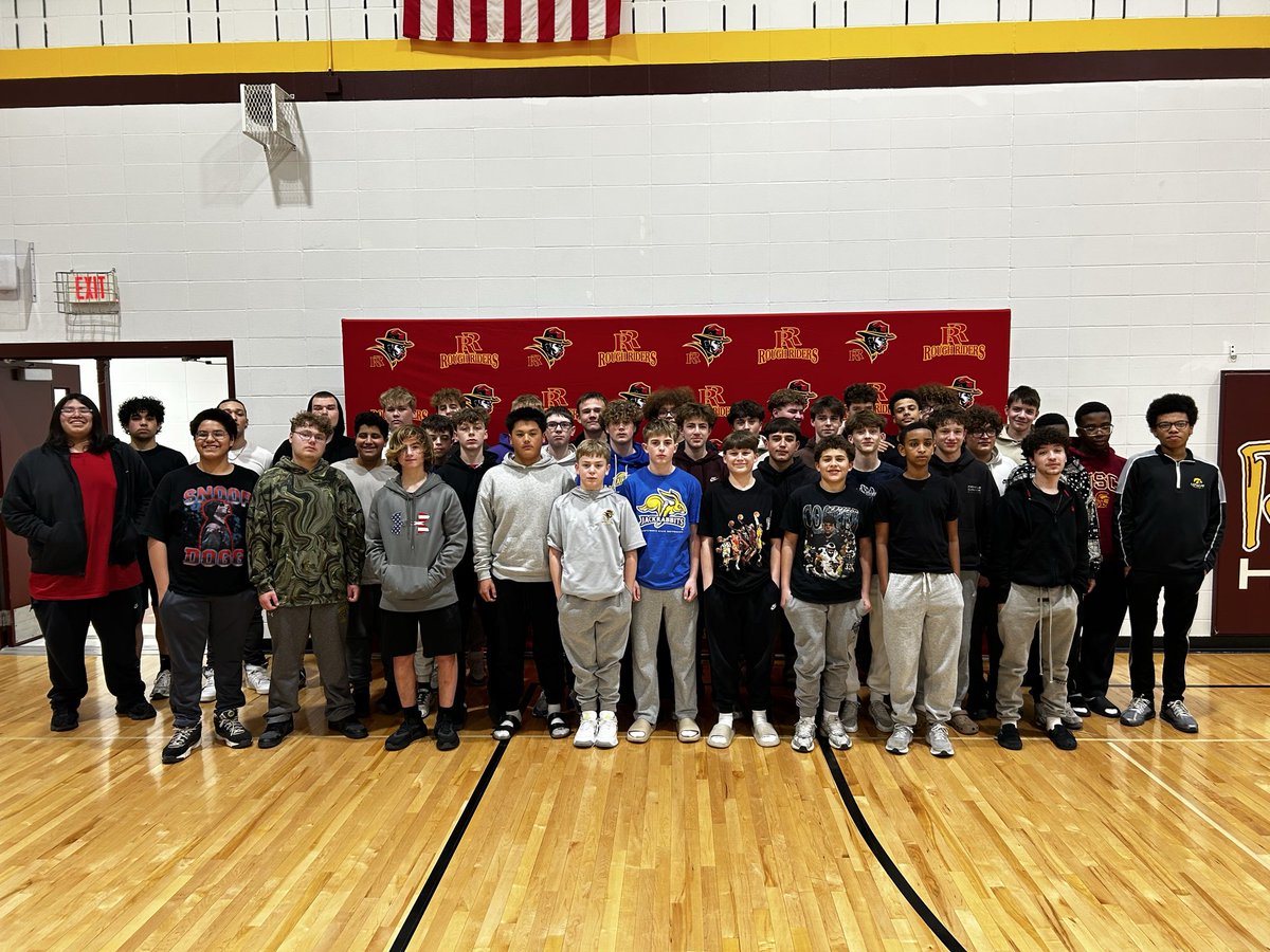 SFRiderFootball's tweet photo. Welcome Class of 2030! Congrats to our incoming freshman for signing to play Rough Rider Football! https://t.co/rx2qYV2QyV