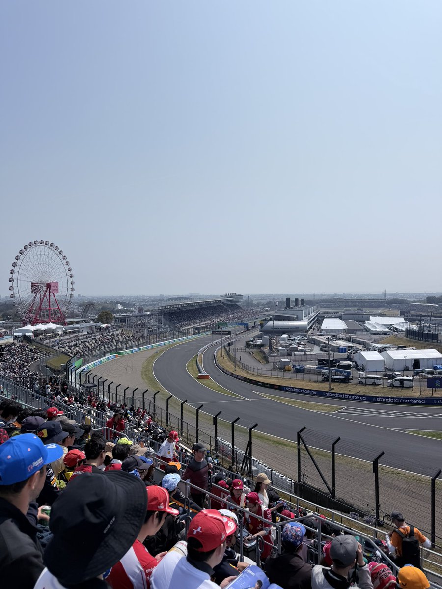 shinohellow's tweet photo. 鈴鹿‼️
#f1japanesegp https://t.co/SzOkWqOYKS
