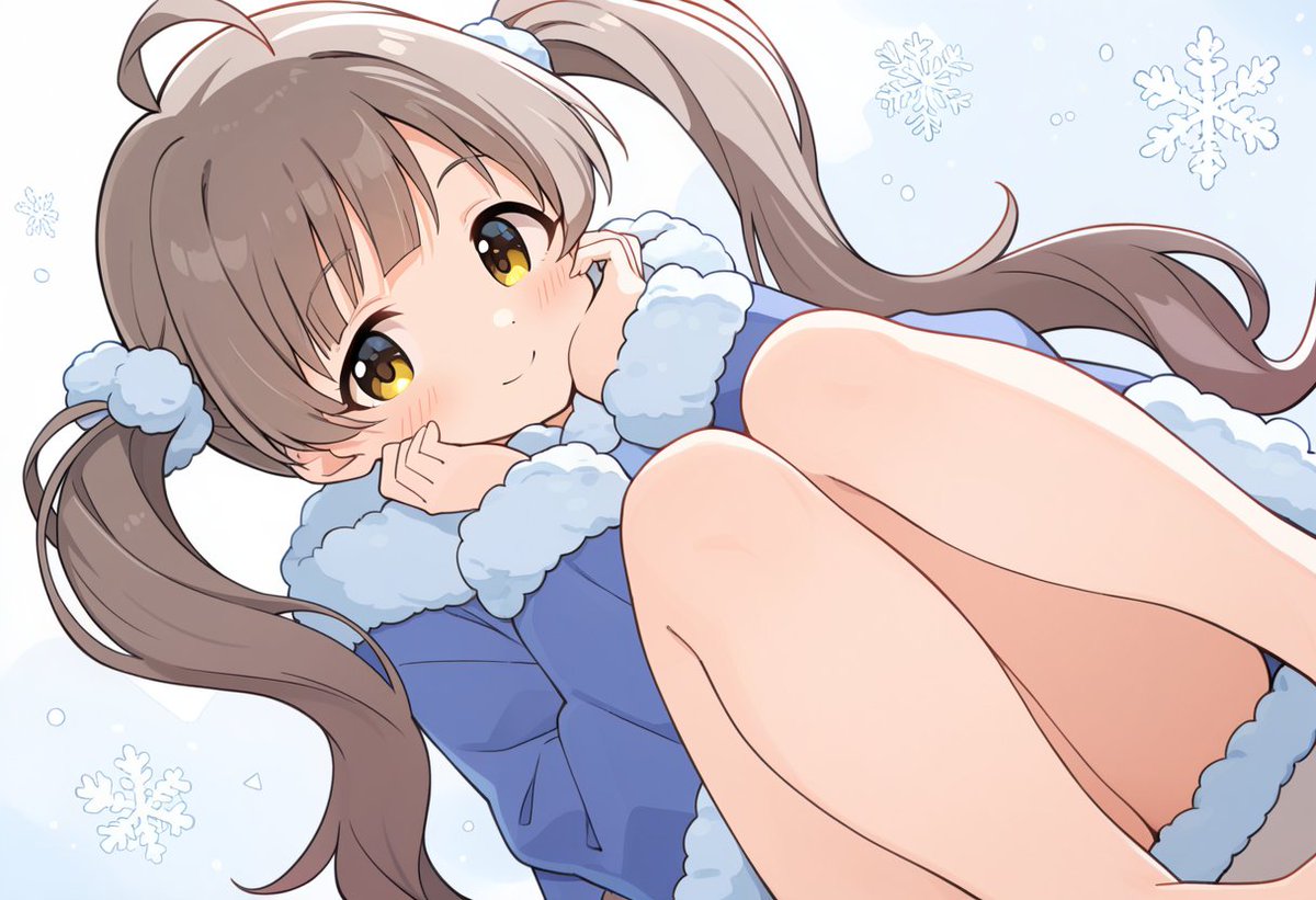 kokonakn's tweet photo. 「雪がふってきましたね♪」
#箱崎星梨花
#ミリシタ
#アイマス https://t.co/LNOLu485r9