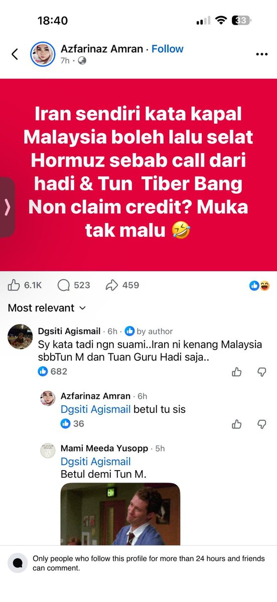 adamyusuf88's tweet photo. Patutlah Walaun makin membiak 🤣🤣🤣

@abdulhadiawang dah sampai Iran ke tu? https://t.co/szscq7tb2p