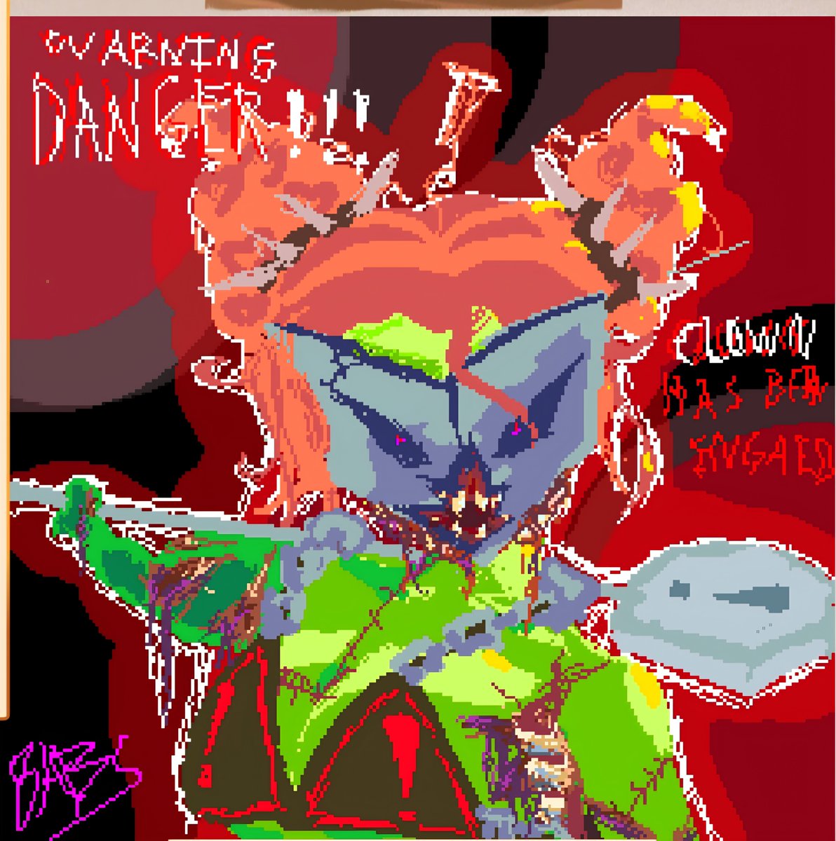 BabsTheDemonic's tweet photo. Somehow my brain decided to lock in with 2 drawings without break
#tricky #DrGonne #Madcom https://t.co/DdukoJ1HOZ