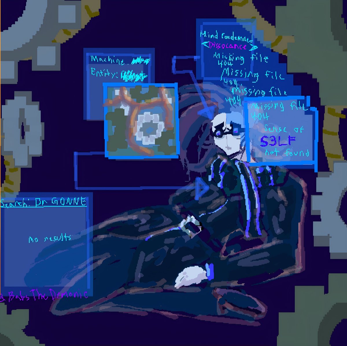 BabsTheDemonic's tweet photo. Somehow my brain decided to lock in with 2 drawings without break
#tricky #DrGonne #Madcom https://t.co/DdukoJ1HOZ