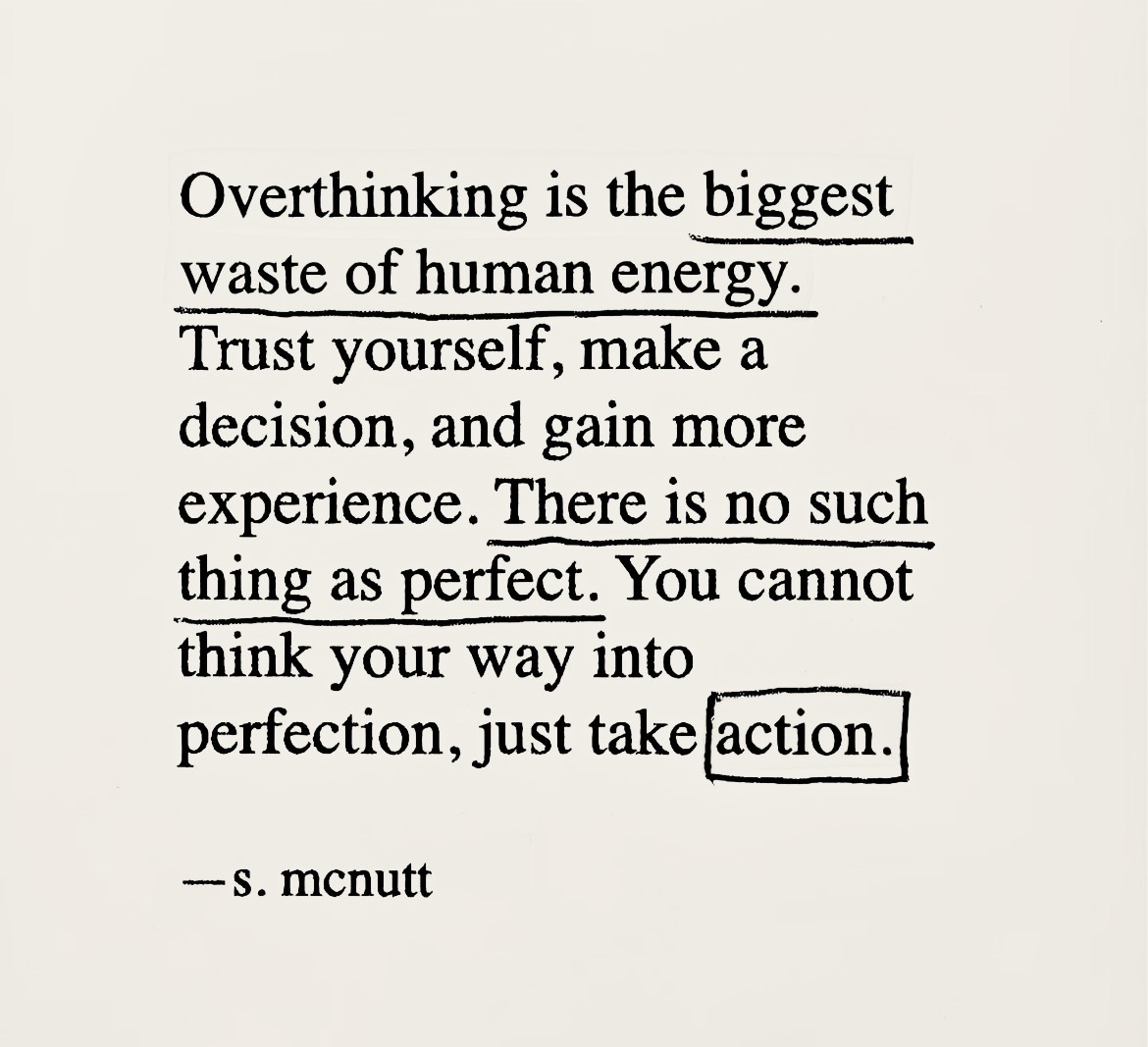 readswithravi's tweet photo. just take action. https://t.co/pipUOpdxed