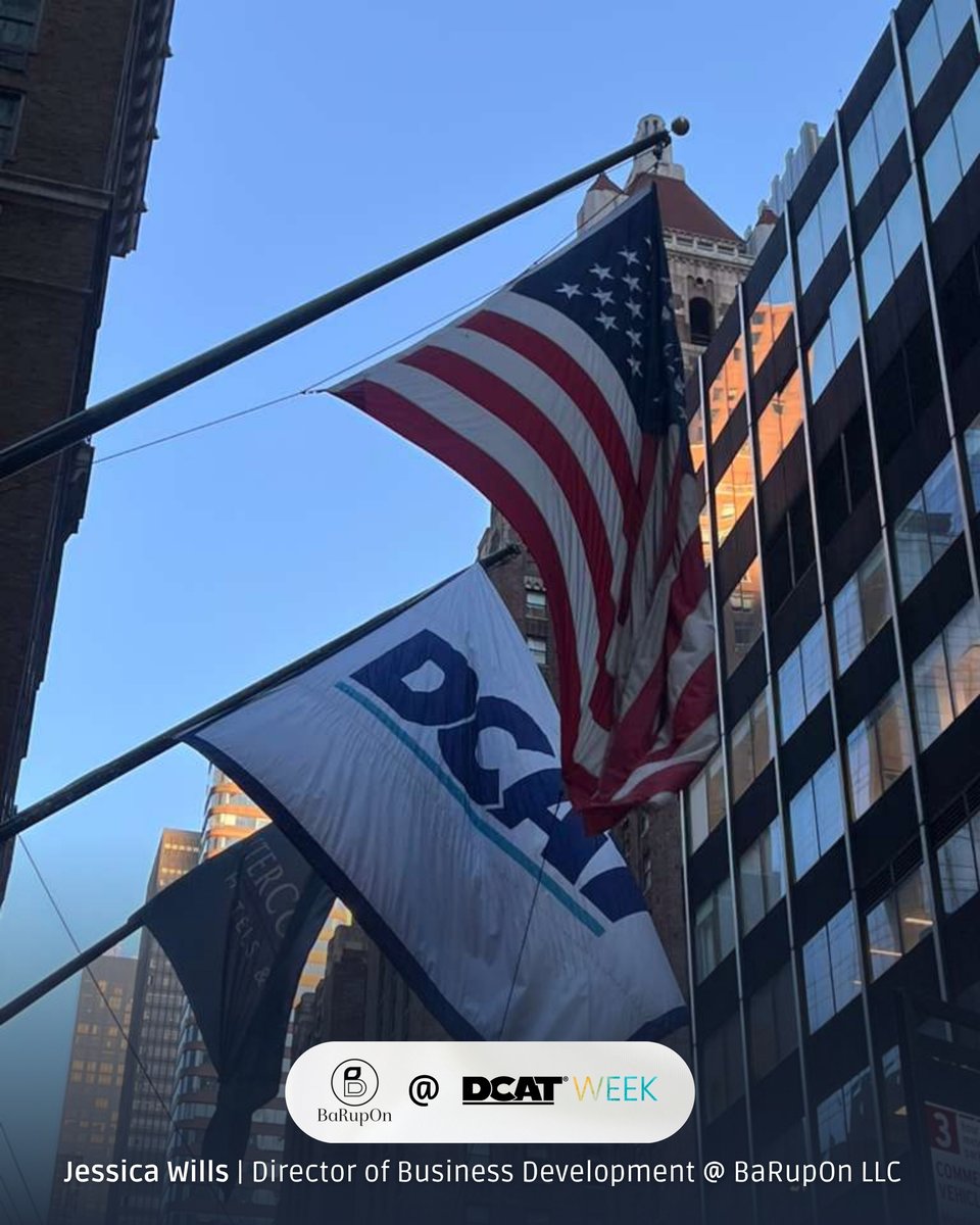 _BaRupOn's tweet image. DCAT Week 2026 in New York—wrapped.

Strong conversations across pharmaceutical manufacturing and supply chains, with BaRupOn on-site.

A clear theme: resilient, infrastructure-backed models are shaping what comes next.

#BaRupOn #DCATWeek #Pharma #HealthcareInfrastructure