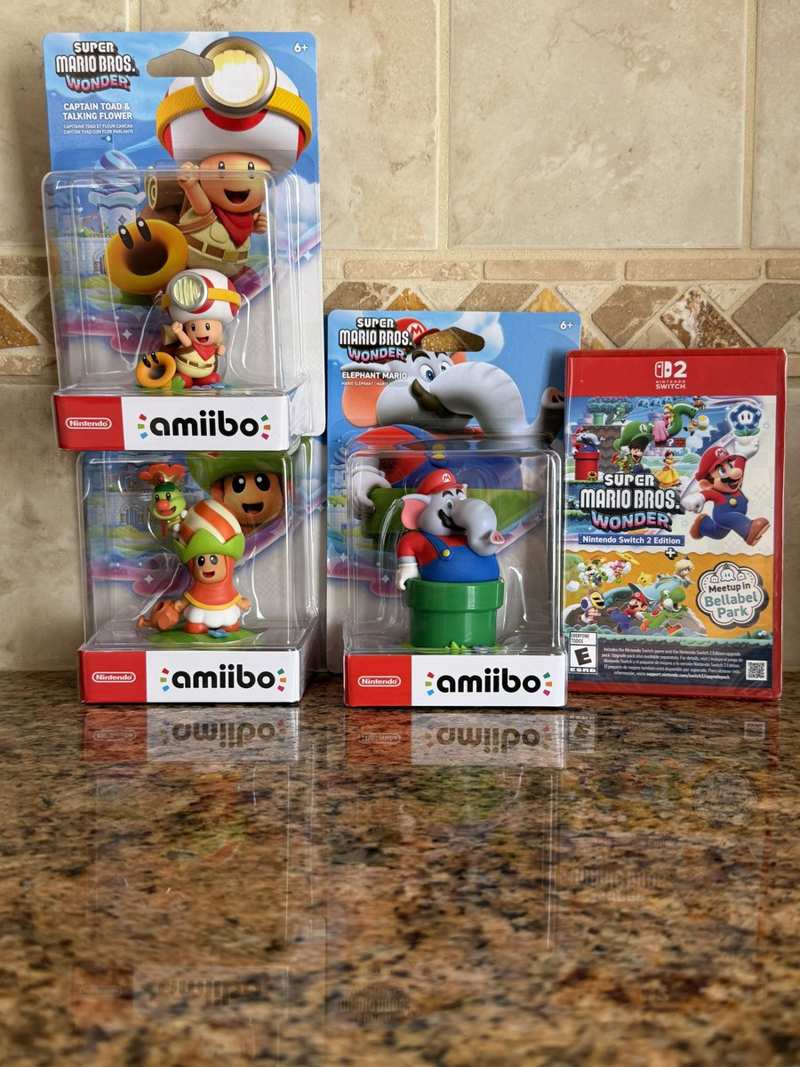DisTrackers's tweet image. 📭📦 Got in the Super Mario Bros. Wonder Amiibo &amp;amp; Game! Are you playing this game?
.
#SuperMario #SuperMarioBros #Nintendo #VideoGame #Amiibo