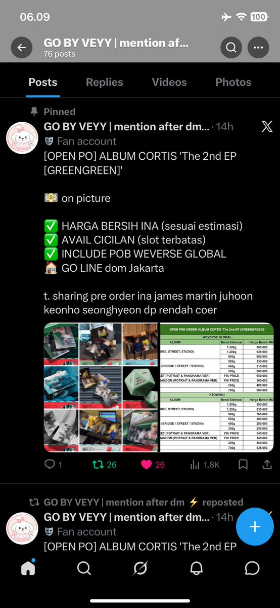 Feyn, M. GO GREENGREEN! tweet media