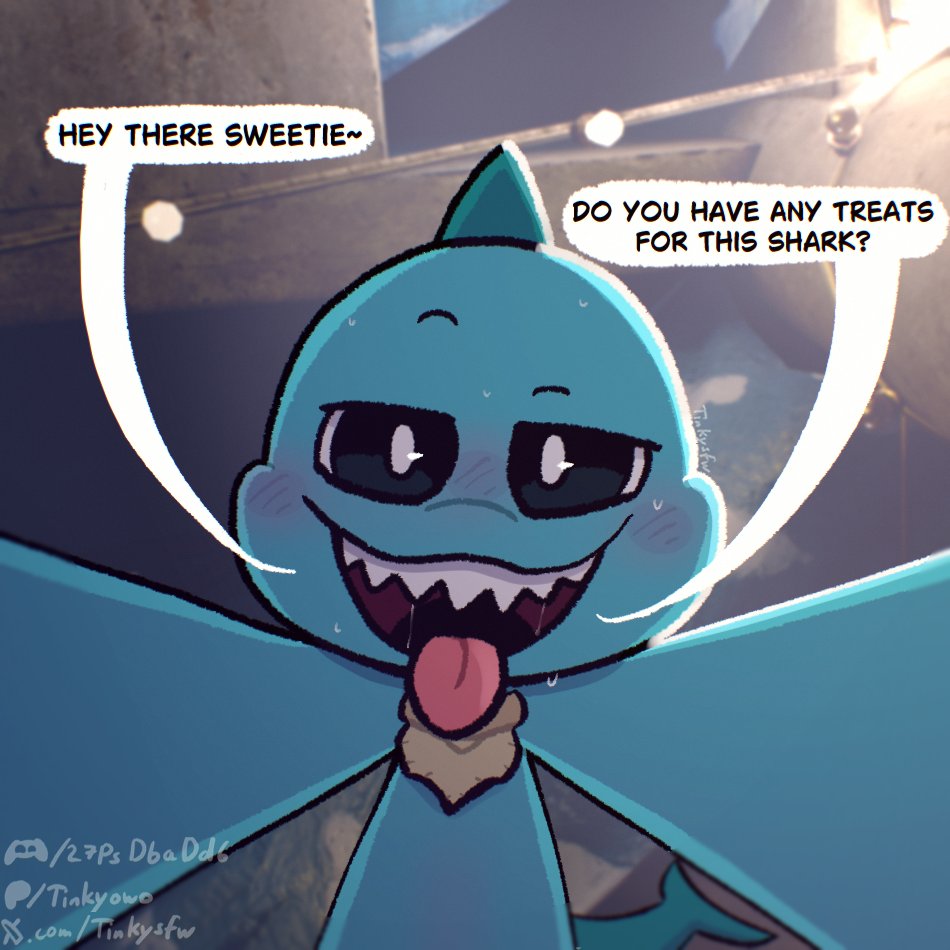 TinkySFW's tweet image. 💙Maggie Mako is looking at a Tasty Snack💙

#SmilingsCritters #SmilingCrittersFanart #nightmarecritters #nightmarecritter #maggiemako #art