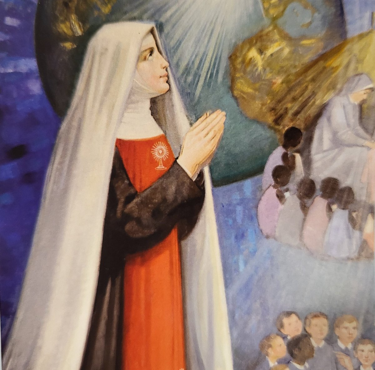Iniziamo la Settimana Santa con la preghiera, rendendo grazie al nostro Signore Gesù Cristo.

Foto di Santa Geltrude.