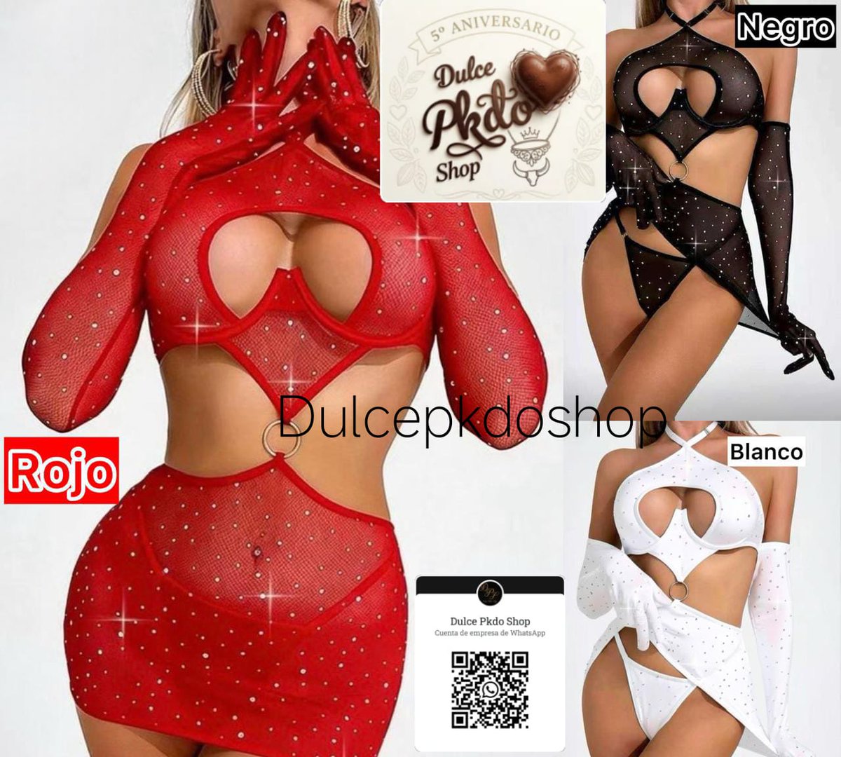DulcePkdoShop's tweet photo. 😍Sensualidad en un bello minivestido😍

🫴🏻Modelo unitalla🌹

Disponible en color:🖤❤️🤍

Pregunta disponibilidad de colores👌🏻

Pedidos  y proceso de compra por MD o WhatsApp!!!🛒💳📩😮‍💨 https://t.co/iRKM6zaRqo