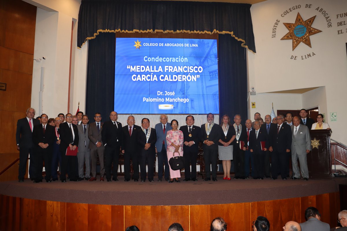 Colegio de Abogados de Lima tweet media