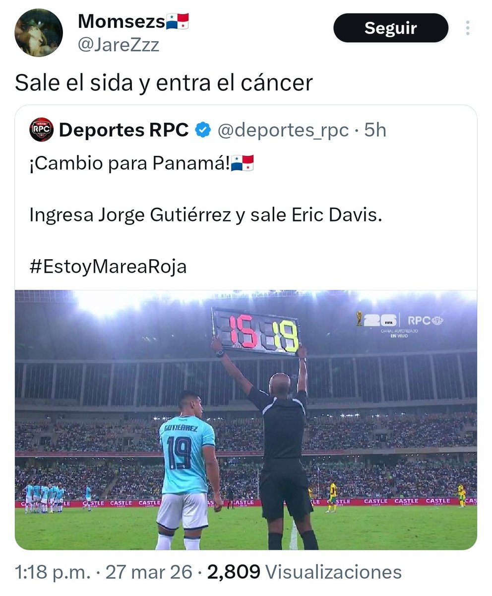 Elías González 🇵🇦 tweet media