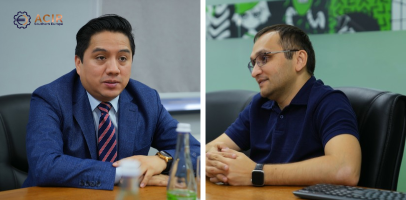 AcirSouthernEU's tweet photo. Uzbekistán + Europa del Sur = nuevas oportunidades tecnológicas.
ACIR y IT Park avanzan en proyectos clave 🚀

Descubre más en el artículo completo en nuestra web - https://t.co/taAMII9rRY https://t.co/a71wD7koWP