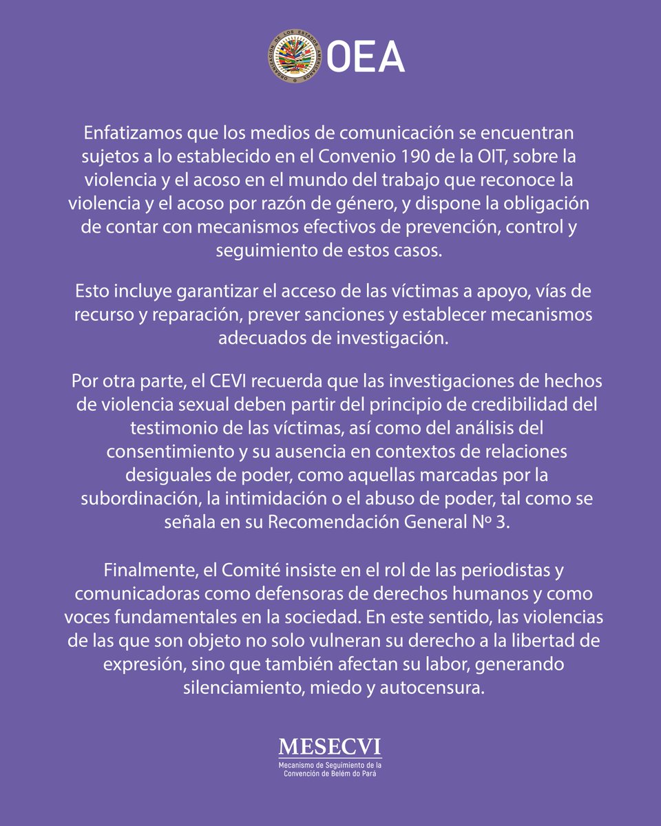 MESECVI-OEA CEVI tweet media