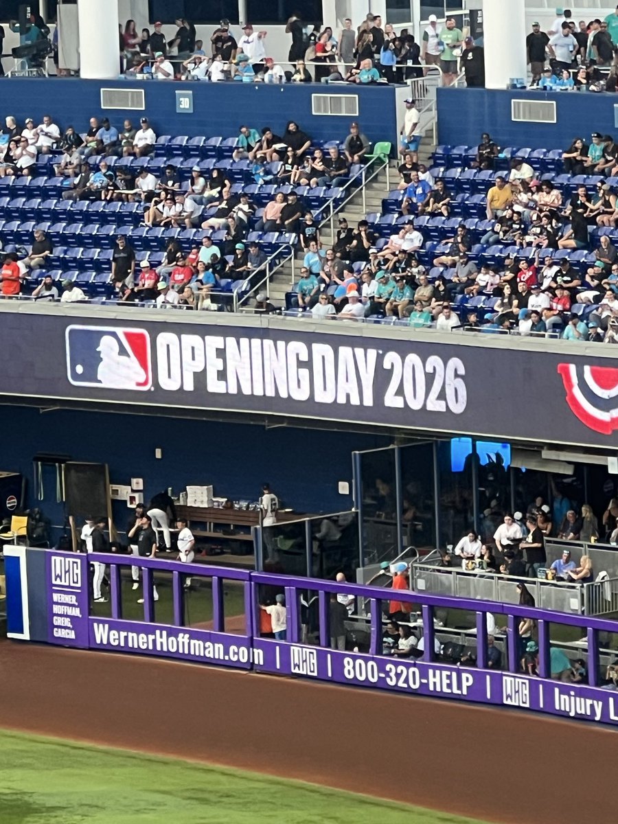 JupJenn's tweet photo. @Marlins Section 139! 😊 https://t.co/PT1IOR8wNa