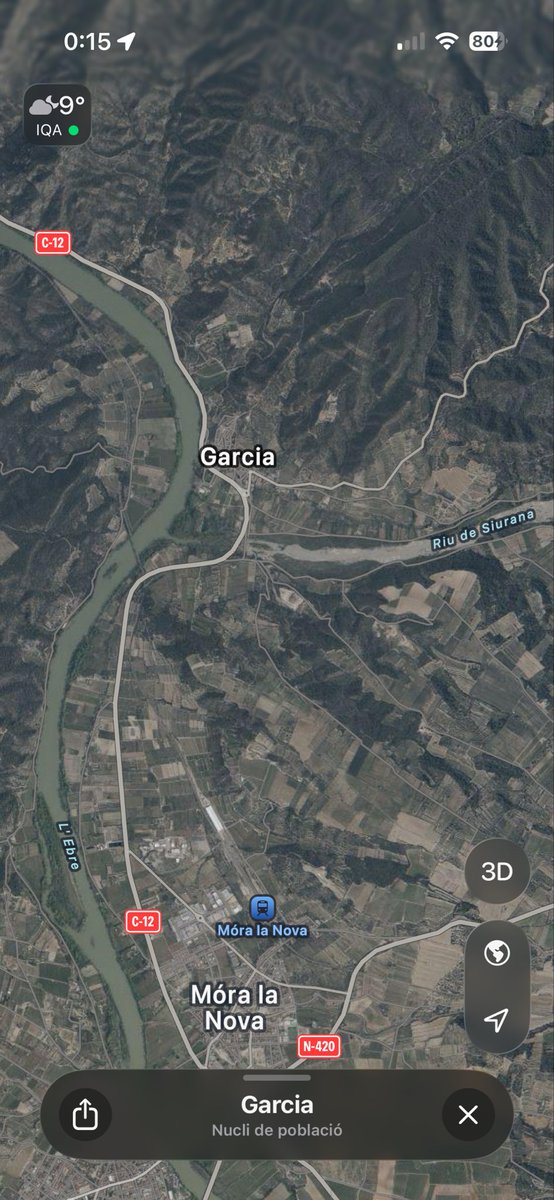 ciscoolivella's tweet photo. @jofrellombart @mariomdp7 Això és Catalunya a lEbre. Un poble que es diu Garcia ( GarSia). https://t.co/cn3paVEMwY
