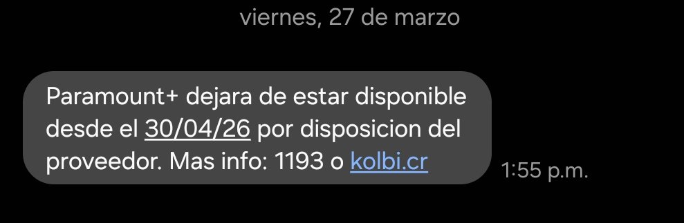 jusegu's tweet photo. Por cuál otra plataforma ira a sustituir @kolbi_cr ? https://t.co/usWrR8mor2